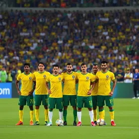 rodízio no jogo da Seleção